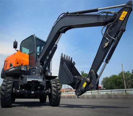 حداکثر ارتفاع تخلیه 4065mm استفاده شده Doosan Excavator با و طول بازو 2.9 متر