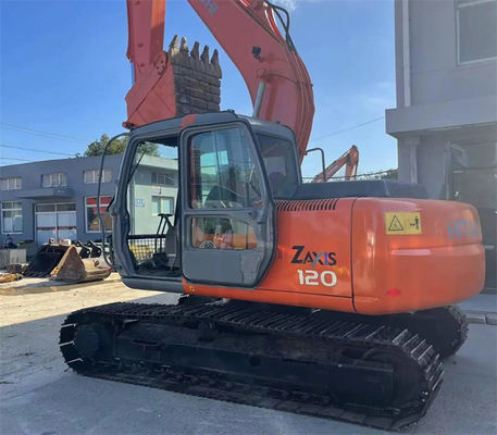 ژاپنی واردات Hitachi120 Excavator اصلی استفاده شده Hitachi ZX120 Digger برای فروش