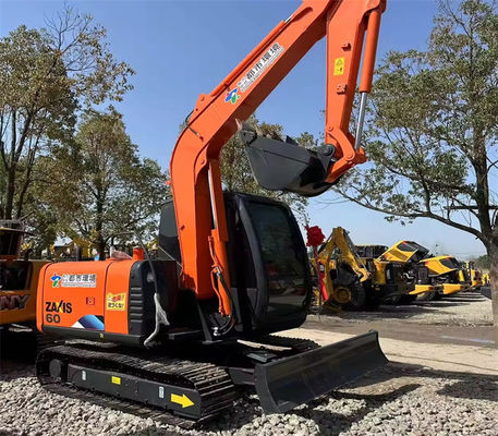 5850 کيلوگرم دست دوم در حالت خوب هست هيتاشي ZX60 با ظرفیت 0.22m3