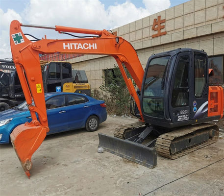 فروش داغ 5850 کیلوگرم دست دوم حالت خوب هیتاچی ZX60 با ظرفیت 0.22m3 سطل