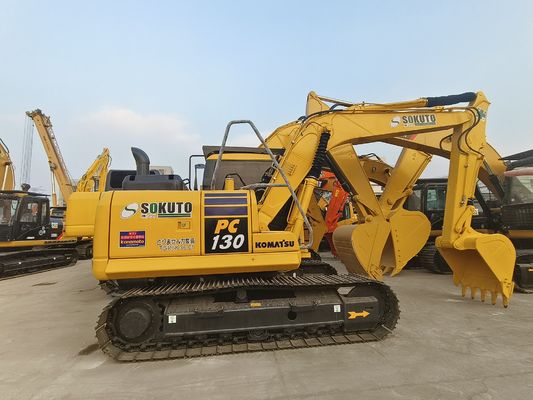 استفاده شده ژاپن اصیل 13تون کاماتسو PC130 pc130-7 Excavator Crawler برای فروش