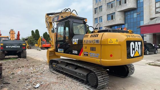 کاوشگر اصلی دست دوم CAT 320D2 20 تن قیمت پایین با گواهینامه CE / EPA