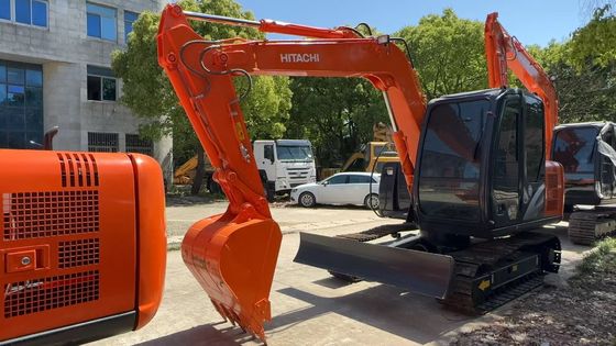 مینی اکسکیوتر ژاپنی اصلی HITACHI ZX70 استفاده شده Excaver Zx70 استفاده شده اکسکیوتر