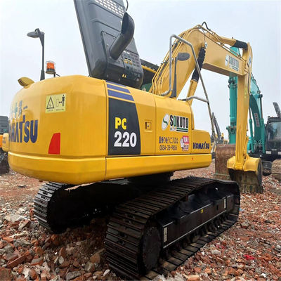 ژاپنی استفاده شده Komatsu PC220-8 دست دوم حفاری هیدرولیک Komatsu 55 حفاری