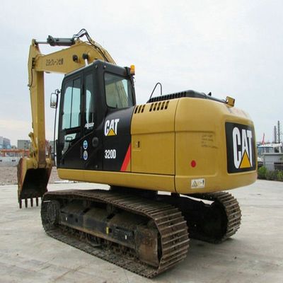 فروش داغ قیمت پایین تقریبا جدید دست دوم CAT320D 32 تن کاوشگر خزنده