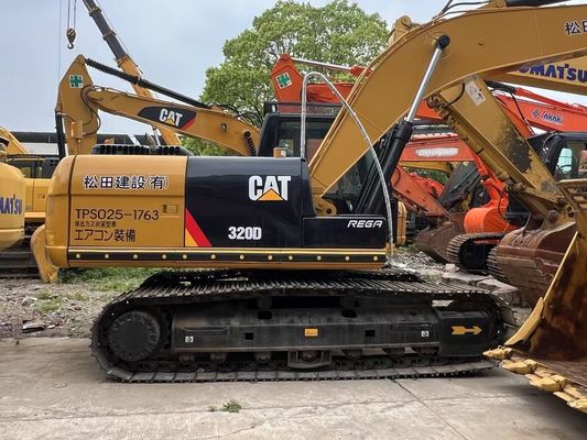 کیفیت استفاده شده Caterpillar CAT 320D حفاری سوخت کارآمد قدرتمند