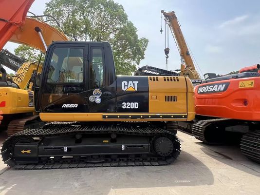 20 تن کشاورزی حفاری حفاری های استفاده شده CAT 320D ماشین آلات سوسک