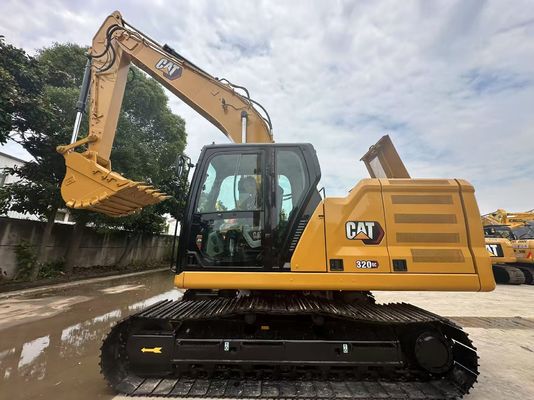 20 تن کشاورزی حفاری حفاری های استفاده شده CAT 320D ماشین آلات سوسک