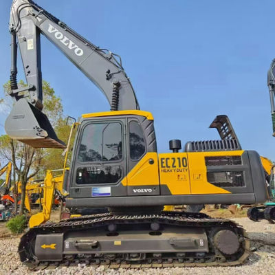واردات جدید 90٪ VOLVO جدید Excavator EC210 Excavator هیدرولیک Excavator استفاده شده Excavers عملکرد بالا