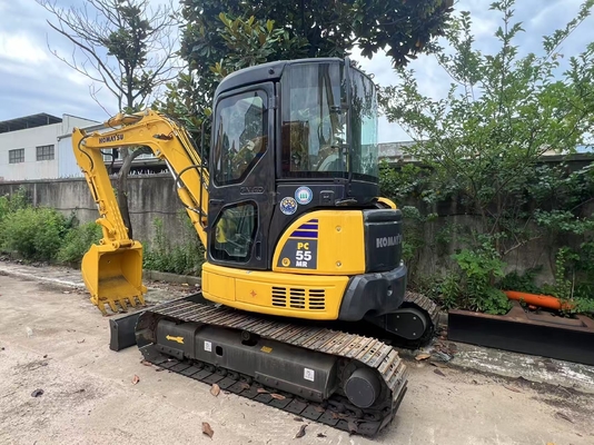 استفاده شده اصلی مینی 5.5 تن برای Komatsu PC55 حفاری کوچک ژاپن با اجزای هسته ای موتور پمپ
