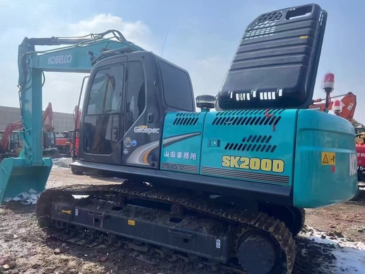فروش داغ Kobelco SK200D کاوشگر خزنده 20 تن موتور کاوشگر کارایی بالا مصرف سوخت کم Kobelco 200