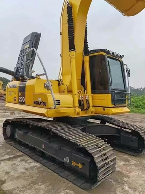 بیل مکانیکی چرخ زنجیری هیدرولیکی ساخت ژاپن با ساعت کارکرد کم، Komatsu200-8 PC120-6 120-7 120-8 PC130 PC200-6