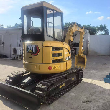 کاوشگر Caterpillar 303.5E استفاده شده، رنگ اصلی، قطعات اصلی سالم