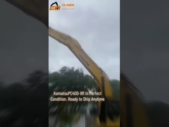 ژاپنی اصلی Komatsu PC400 معدن و تجهیزات ساختمانی Komatsu PC400-8 حفاری