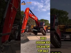 قیمت خوب استفاده شده Doosan DX300 کاوشگر خزنده 30 تن
