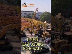 CAT 320D حفاری 20 تن حفاری های استفاده شده Caterpillar CAT 320 320D2 Crawler Excavator برای فروش