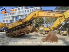 2022 بوتیک کره ای واردات 52 تن هیوندای 520l-9vs با موتور اصلی کامینز